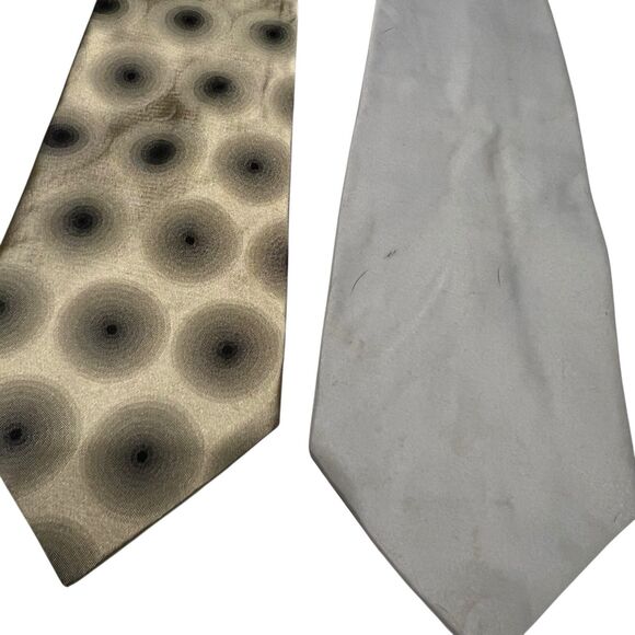 Geoffrey Beene Mixed Lot 6 Mens Neck Ties Silk Classic Work Event Multicolor 73